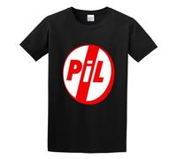 Public Image Ltd Pil Post Punk Unisex 100% Cotton Short-Sleeve T-Shirts Black XXL