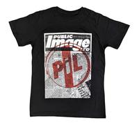 Public Image Ltd-Pil-Poster- Black T-Shirt