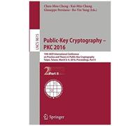 Public-Key Cryptography - Pkc 2016