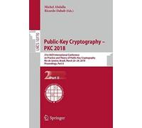 Public-Key Cryptography - Pkc 2018