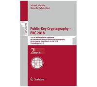 Public-Key Cryptography - Pkc 2018