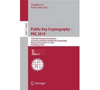 Public-Key Cryptography ¿ Pkc 2019