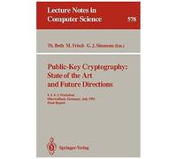 Public-Key Cryptography: State Of The Art And Future Directions