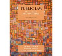 Public Law: Text, Cases, and Materials