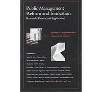 Public Management Reform and Innovation H. George Frederickson (Auteur)