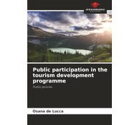 Public participation in the tourism development programme: Public policies