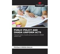 Public Policy and Ohada Uniform Acts
