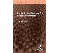 Public Policy-Making For Local Government