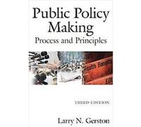 Public Policy Making Larry N. Gerston (Auteur)