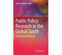 Public Policy Research In The Global South