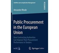 Public Procurement In The European Union