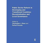 Public Sector Reform In Developing And Transitional Countries