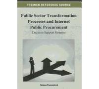 Public Sector Transformation Processes And Internet Public Procurement