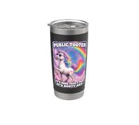 Public Tooter, c'est bien plus qu'un art de pet booty Gobelet isotherme en acier inoxydable double paroi