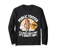 Public Tooter, C'est Bien Plus qu'un mème de Hotdog Humoristique Manche Longue