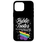 Public Tooter More Than Fart Body Art Inapproprié Meme Men Coque pour iPhone 16 Pro Max