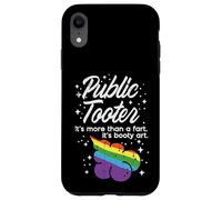 Public Tooter More Than Fart Body Art Inapproprié Meme Men Coque pour iPhone XR