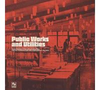 Public Works and Utilities/Transparent Red & Black Half & Half Vinyl