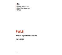 Public Works Loan Board Annual Report and Accounts 2021-2022 (House of Commons Paper) HC 384