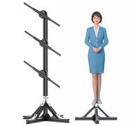 Publicité Ventilateur hologramme 3D, 1 x 4 LED Hologramme, Machine publicitaire Affichage Animation Vidéoprojecteur, 50 cm