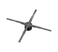 Publicité Ventilateur hologramme 3D, projecteur hologramme, contrôle Wifi à distance, lumières d'affichage de publicité commerciale, pour exposition