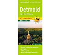 Publicpress Rad- und Wanderkarte Detmold, Horn-Bad Meinberg 1:25.000: Rad- und Wanderkarte mit Ausflugszielen, Einkehr- & Freizeittipps und Stadtplan ... reissfest, abwischbar, GPS-genau. 1:25000
