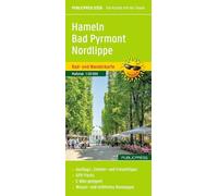Publicpress Rad- und Wanderkarte Hameln, Bad Pyrmont, Nordlippe 1:50.000: Rad- und Wanderkarte mit Ausflugszielen, Einkehr- & Freizeittipps und ... reissfest, abwischbar, GPS-genau. 1:50000