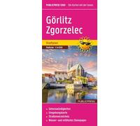 Publicpress Stadtplan Görlitz, Zgorzelec 1:14.000: Touristischer Stadtplan mit Sehenswürdigkeiten und Straßenverzeichnis. 1:14000