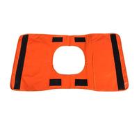 Publier par De Treuil - Tampon De Tapis D'amortisseur Orange, Couvercle De L'utilitaire Portable, Bouclier De Protection Polyvalent, Tampon en Bordure De Route Sécurisée avec Construction Robust