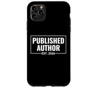Published Author Est 2026 for New Writer Poet Novelist Coque pour iPhone 11 Pro Max