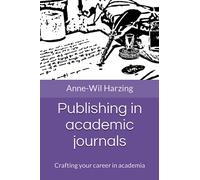Publishing in academic journals: Crafting your career in academia