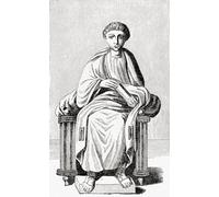 Publius Vergilius Maro 70 19 BC alias Virgile ou Vergil. Poète romain antique de la période augustante. De l'histoire universelle illustrée de Cassell publiée 1883. Poster imprimé par Ken Welsh (11 x