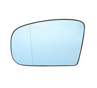 PUBUGPDPAG Rétroviseur latéral Chauffant Gauche Droit lentille Blanche pour Classe S W220 1998 1999 2000 2001 2002 Verre Rétroviseur Vitre Retroviseur Chauffant(Left Driver)