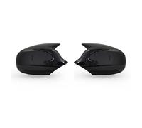 PUBUGPDPAG Rétroviseur Voiture Boîtier pour E87 E81 E82 E90 E91 E92 E93 2008-2015 Car Couvercle Rétroviseur Vue Arrière Boîtier Latéral Garniture Aile Miroir Couvercles(ABS Black)
