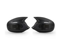 PUBUGPDPAG Rétroviseur Voiture Boîtier pour E87 E81 E82 E90 E91 E92 E93 2008-2015 Car Couvercle Rétroviseur Vue Arrière Boîtier Latéral Garniture Aile Miroir Couvercles(Carbon Fiber)