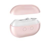 Pubyfun Easyclip Smart Nail Clipper，generic,3-in-1 Electric Nail Clipper, Nail Polisher with Polishing LED Light USB Safety Fingernail Trimmer for Seniors Kids (Pink)