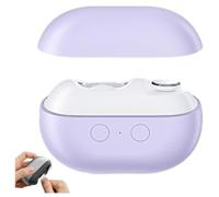 Pubyfun/Fanyil Easyclip Smart Nail Clipper, Electric Nail Clippers Polisher 2 in 1 with Light, USB Rechargeable, for Hands and Feet Suitable for Trimming Nails(Purple)