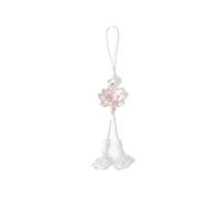 PUCAPOCO Y2K Breloque pour téléphone portable Motif fleur de lotus Perle Perle pour appareil photo Téléphone Sangle Sac Charms Y2K Accessoires, free size, Résine, Pas de pierre précieuse