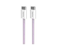 PURO PUCCCFABK415MTPINK câble USB USB 2.0 1,5 m USB C Violet, Blanc