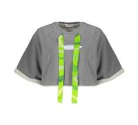 Pucci - Cropped SweaT-shirt - Femme - Tops - Gris - Taille: 36 FR