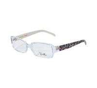 Pucci - Lunettes à monture en plastique transparent - Femme - Accessoires - Gris - Taille: ONE Size
