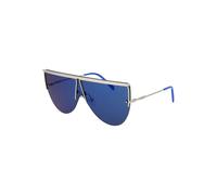 Pucci - Lunettes de Soleil Bleues Shield Femmes Élégantes - Femme - Accessoires - Gris - Taille: ONE Size