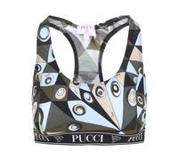 Pucci - Polyamide Bra Top - Femme - Sport - Multicolore - Taille: 36 FR