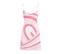 Pucci - Robe mini en jersey - Femme - Robes - Rose - Taille: 40 FR