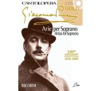 PUCCINI G. - CANTOLOPERA: PUCCINI GOLD + 2 CD - CHANT ET PIANO