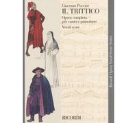 PUCCINI G. - TRITTICO - BROCHURE - CHANT ET PIANO