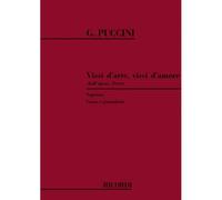 PUCCINI G. - VISSI D'ARTE VISSI D'AMORE - CHANT ET PIANO