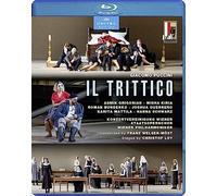 Puccini : Il Trittico. Grigorian, Kiria, Burdenko, Guerrero, Mattila, Schwarz, Welser-Möst, Loy. [Blu-Ray]