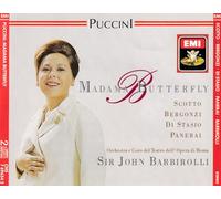Puccini: Madama Butterfly _ John Barbirolli, Scotto, Bergonzi, Di Stasio , Panerai - [2CD Box Set] - 1989 edition / EMI