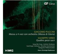 Puccini: Messe À 4 Voix Avec Orchestre, Verdi: Quatre Pièces Sacrées (Cd)